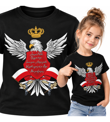 KOSZULKA DZIECIĘCA Patriotyczna  JAM JEST